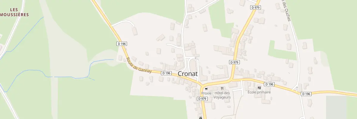 Plan du 61 Rue des Quarts à Cronat