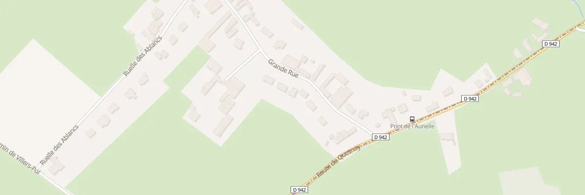 Plan du 6 Rue Grande Rue à Frasnoy