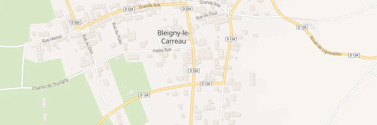 Plan du 12B Rue du Saule à Bleigny-le-Carreau