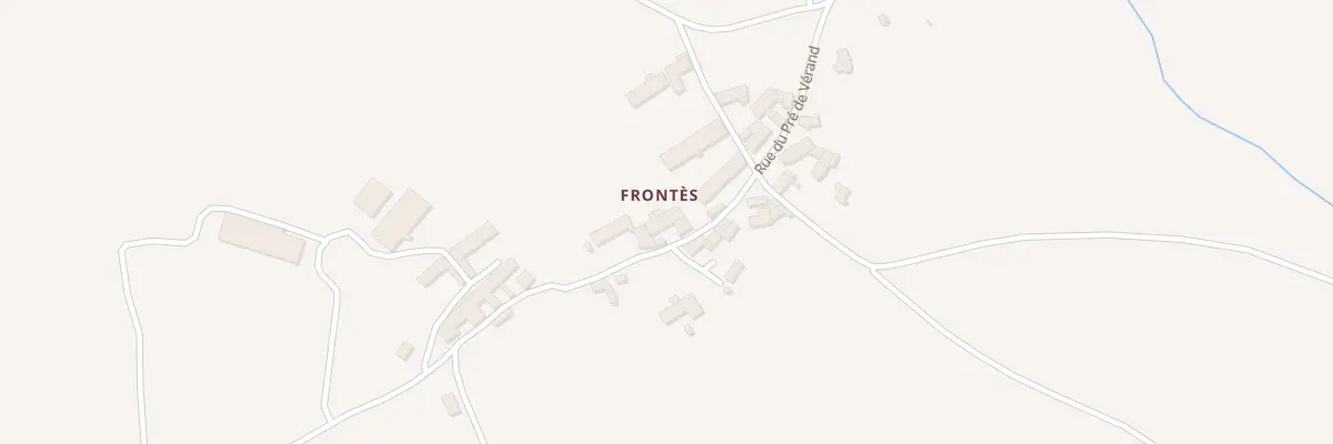 Plan du 5113 Frontes à Monlet