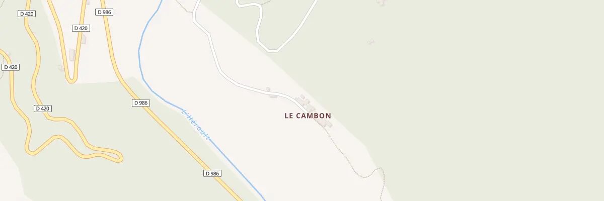 Plan du 5269 Le Cambon à Saint-André-de-Majencoules