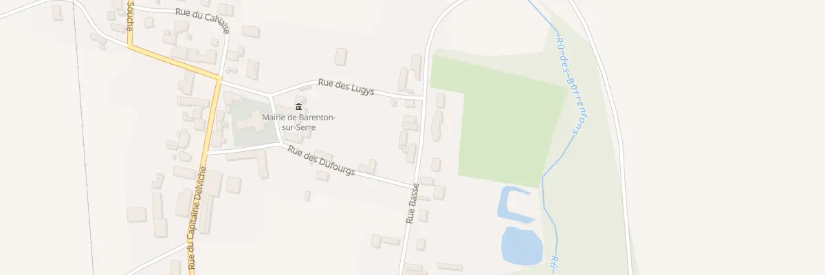 Plan du 19 Rue Basse à Barenton-sur-Serre