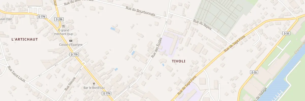Plan du 203 Rue des Ecoles à Dompierre-sur-Besbre