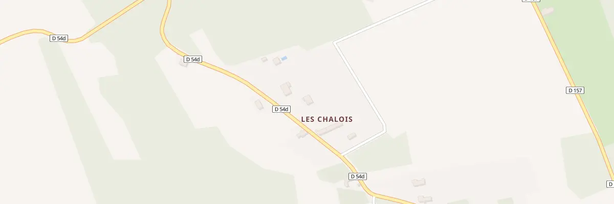 Plan du 5 Rue les Chalois à Bérulle