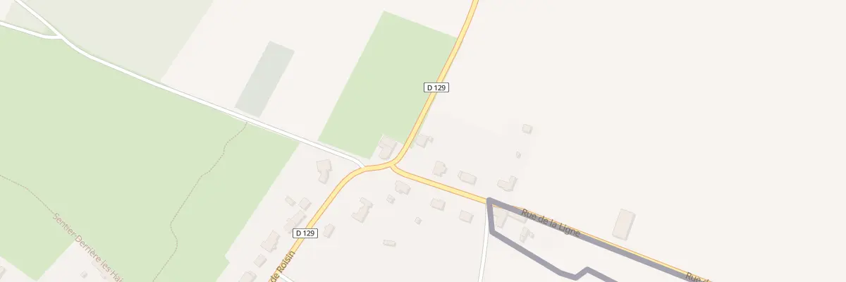 Plan du 20 Rue de Roisin à Bry