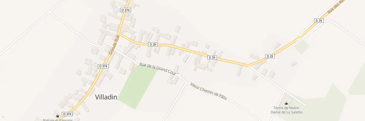 Plan du 8 Rue des Alouettes à Villadin