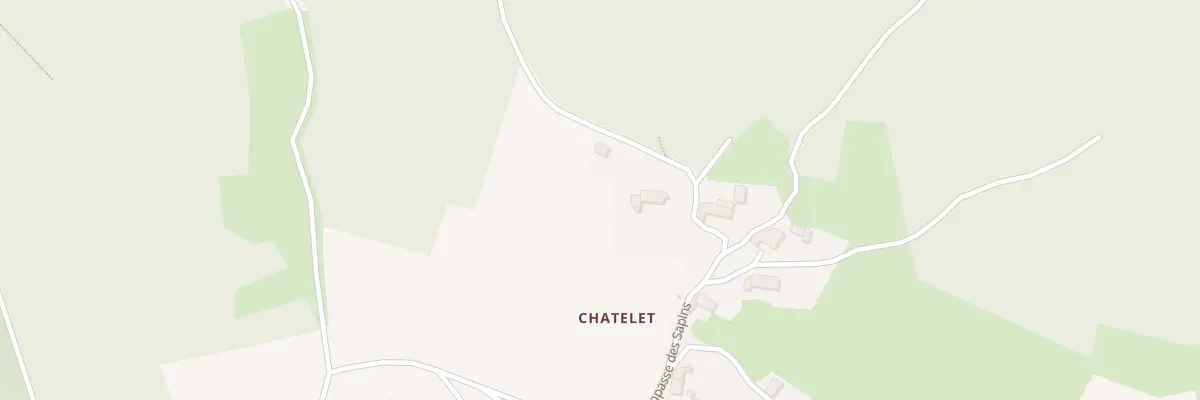 Plan du 5274 Chatelet à Champétières