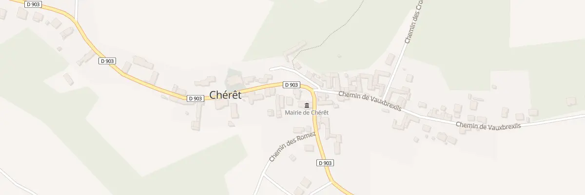 Plan du 5 Rue Principale à Chérêt