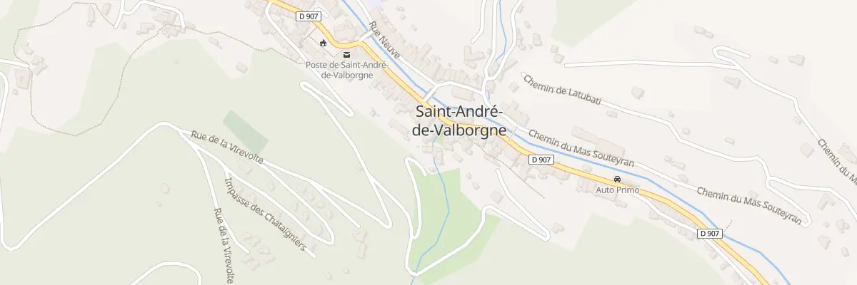 Plan du 5503 Le Village Ouest à Saint-André-de-Valborgne