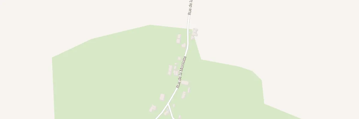 Plan du 417 Rue de la Moniotte à Alluy
