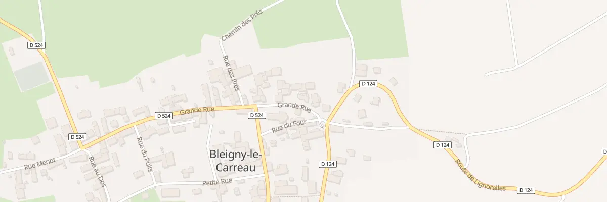 Plan du 6 Gr Grande Rue à Bleigny-le-Carreau