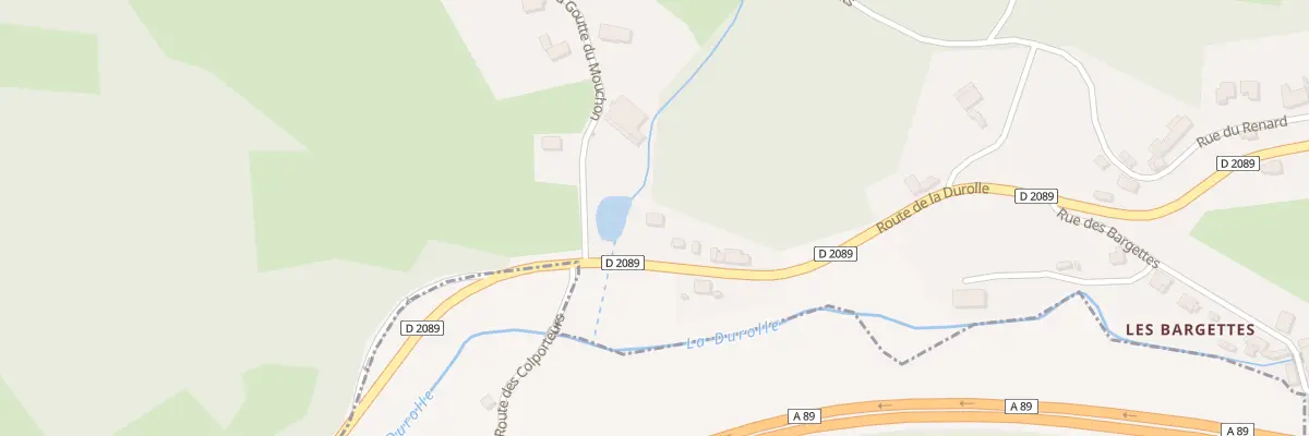 Plan du 9006 Rue de Clermont à Chabreloche