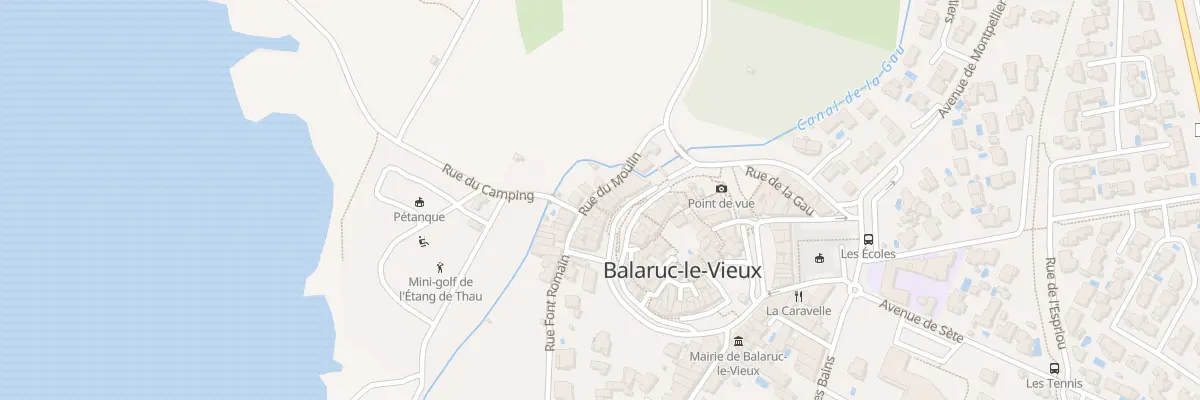Plan du 4 Rue Basse à Balaruc-le-Vieux
