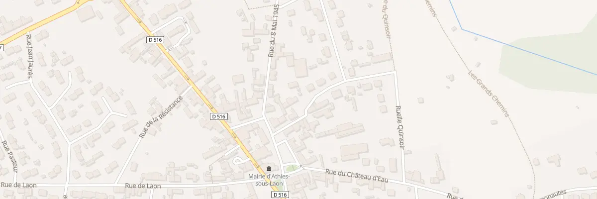 Plan du 3 Rue de la Paix à Athies-sous-Laon