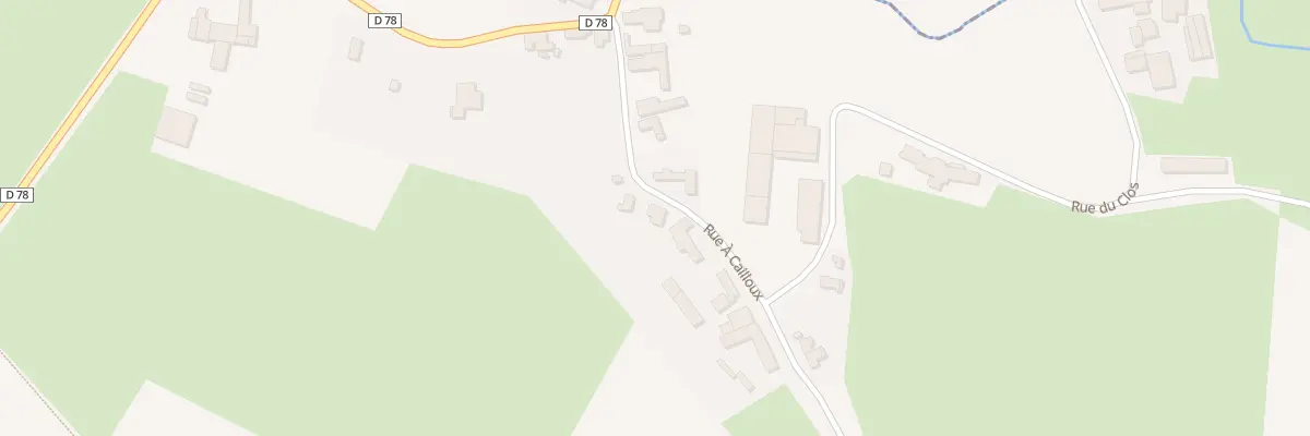 Plan du 8 Rue a Cailloux à Dorengt