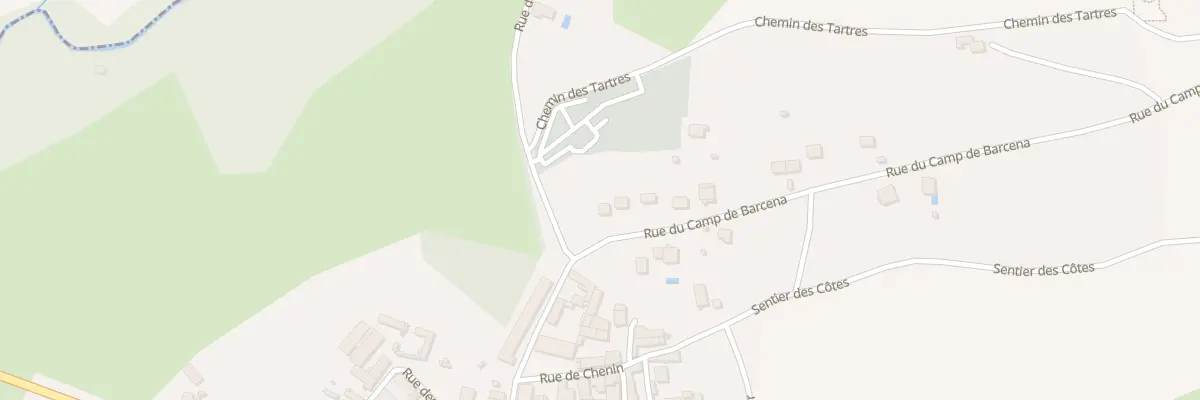 Plan du 5 Rue du Camp de Barcena à Saint-Florentin