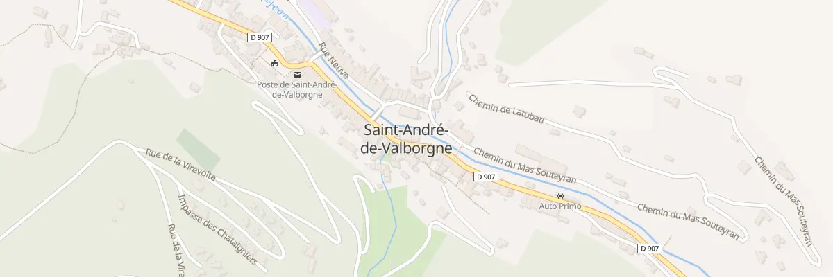 Plan du 5378 Le Village Est à Saint-André-de-Valborgne