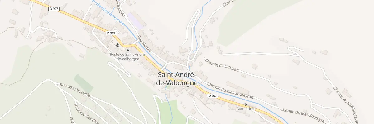 Plan du 5193 Le Village Ouest à Saint-André-de-Valborgne