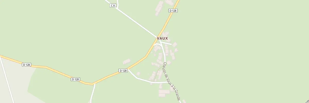 Plan du 22 Vaux à Saizy
