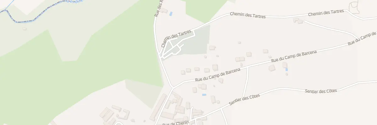 Plan du 7 Rue du Camp de Barcena à Saint-Florentin