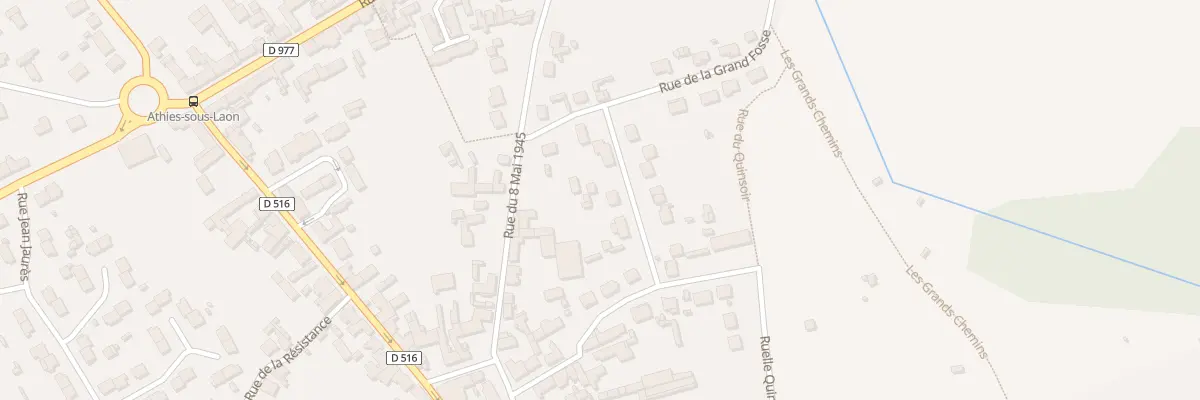 Plan du 13 Rue de la Paix à Athies-sous-Laon