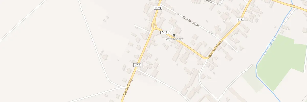 Plan du 4 Rue de Crécy à Dercy