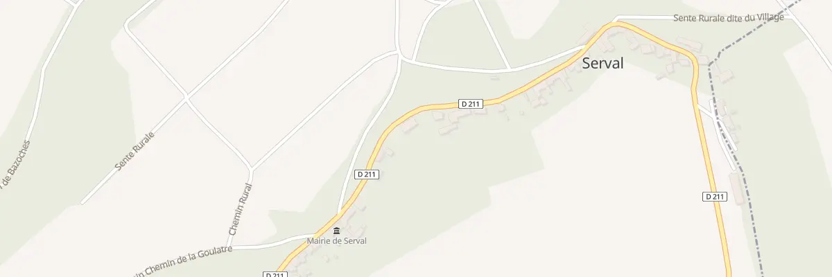 Plan du 24 Rue des Frères Lagrange à Serval