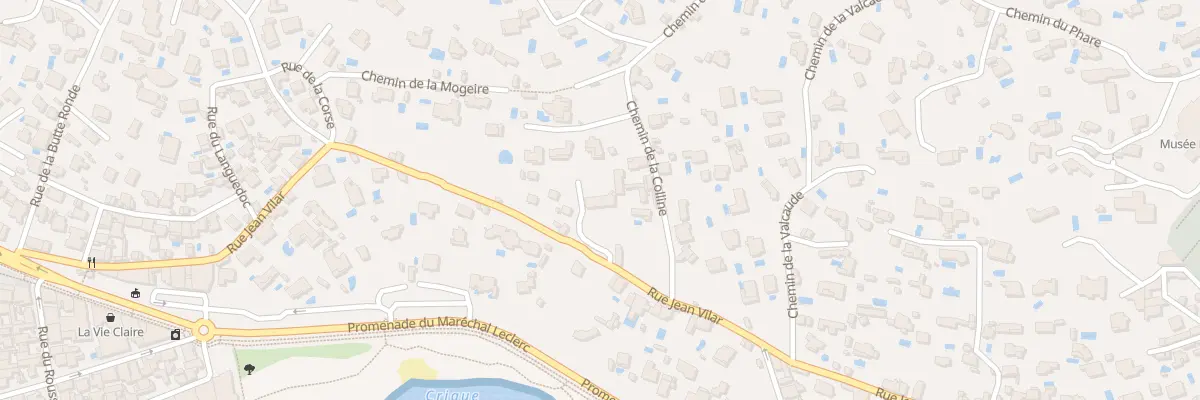 Plan du 70 Rue Jean Vilar à Sète