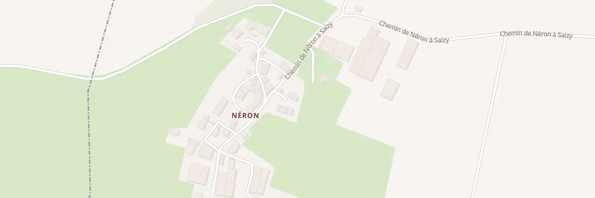 Plan du 10 Néron à Saizy