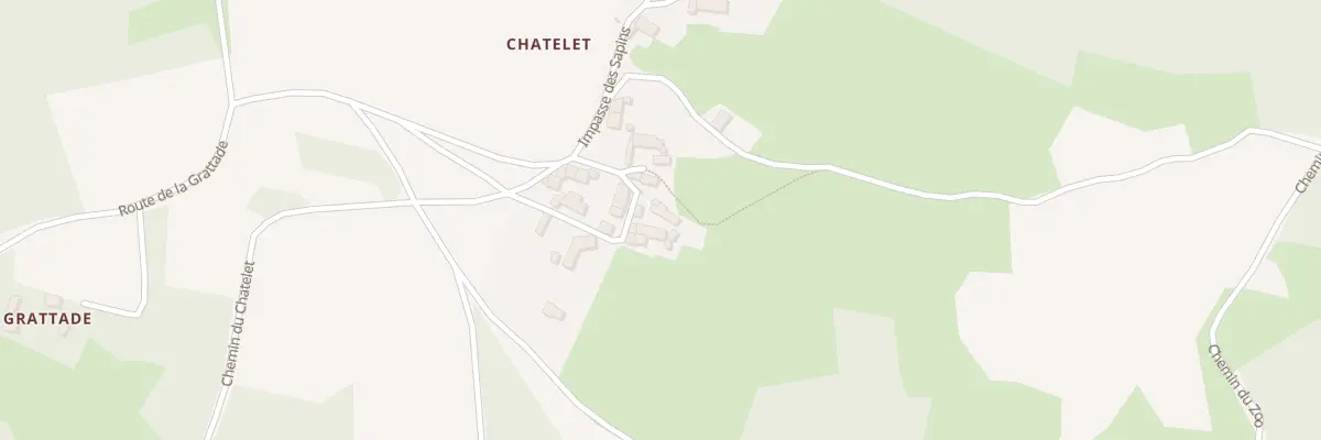 Plan du 5177 Chatelet à Champétières