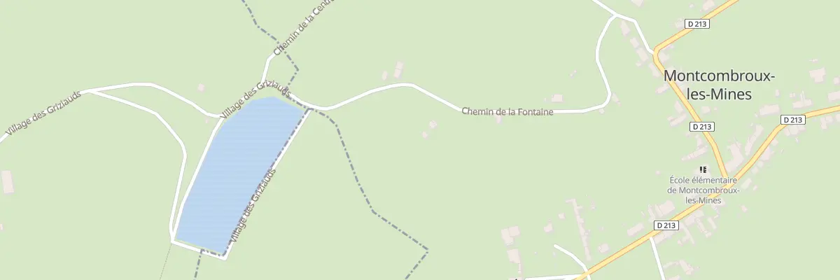 Plan du 11 Che de la Fontaine à Montcombroux-les-Mines