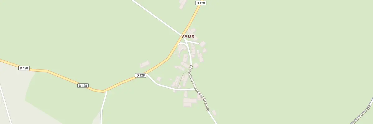 Plan du 9 Vaux à Saizy