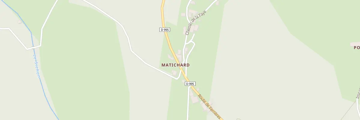 Plan du 1 Che de la Faye à Lavoine