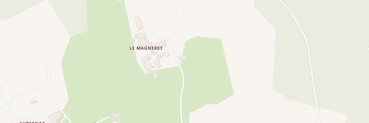Plan du 5168 Le Magneret à Monlet