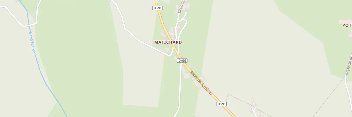 Plan du 85 Rte de Ferrieres à Lavoine