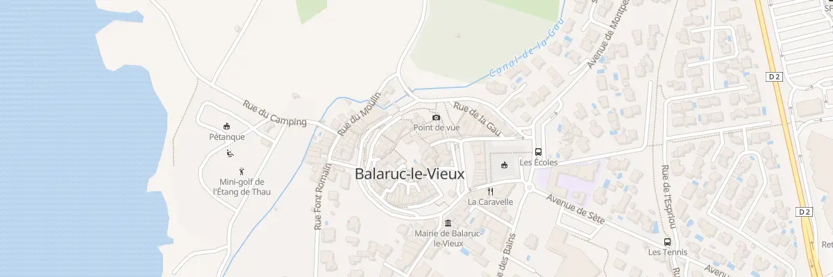 Plan du 11 Rue de l’Eglise à Balaruc-le-Vieux