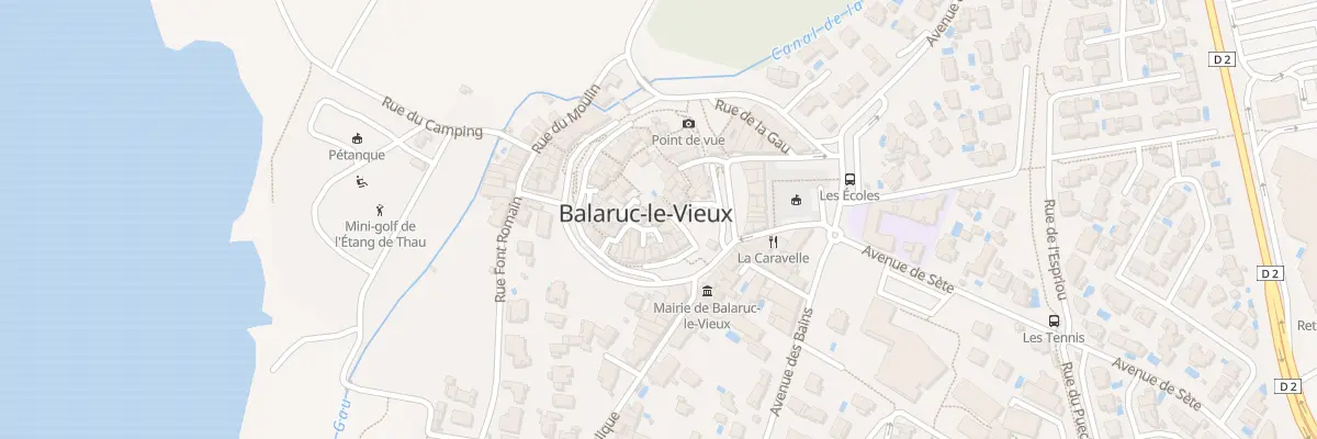 Plan du 8 Pl Lucien Assié à Balaruc-le-Vieux