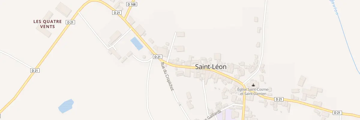 Plan du 26 Rue de la Liberte à Saint-Léon