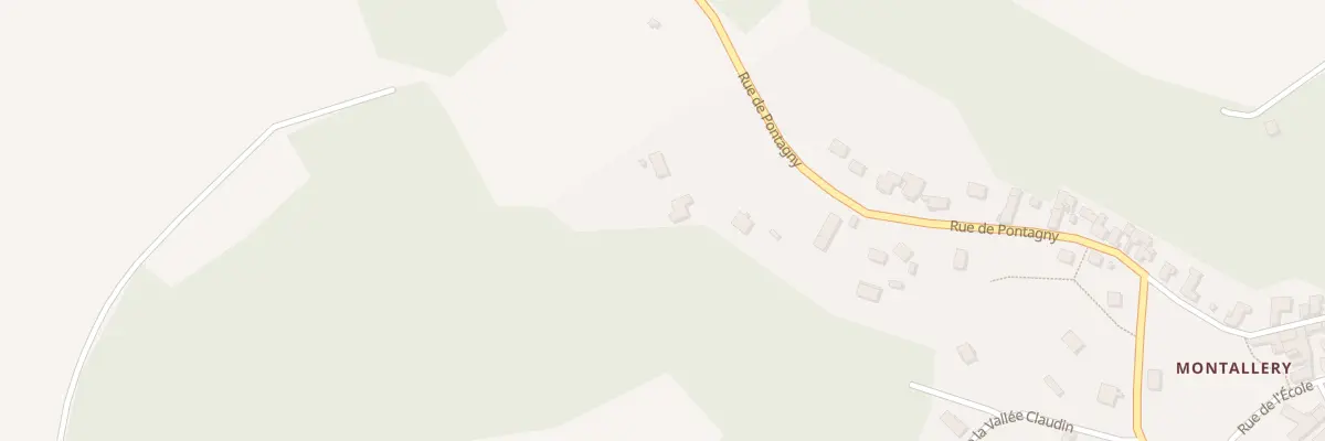 Plan du 31 Rue de Pontagny à Venoy