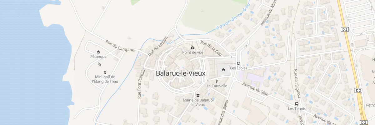 Plan du 7 Rue de l’Eglise à Balaruc-le-Vieux