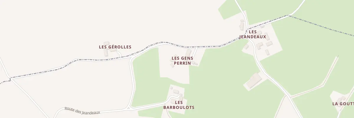 Plan du 4 Rte des Jeandeaux à Garnat-sur-Engièvre