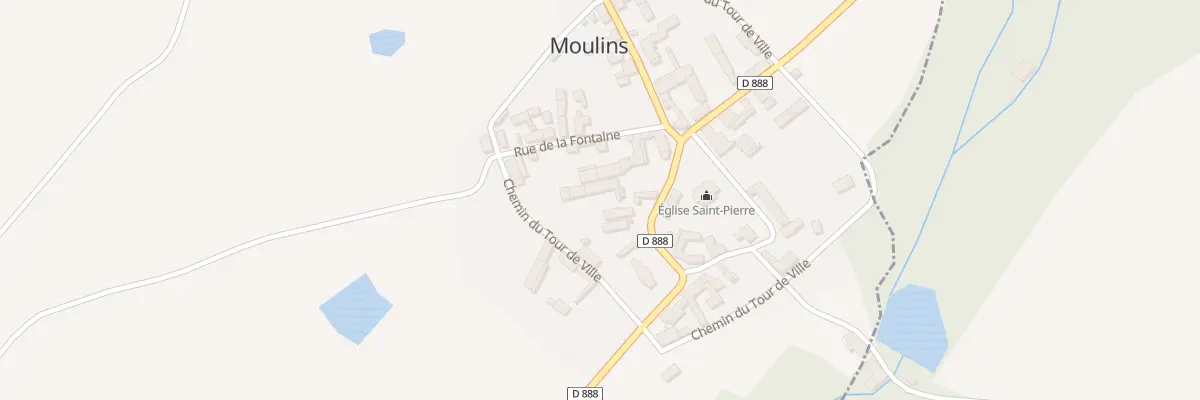 Plan du 2 Gr Grande Rue à Moulins
