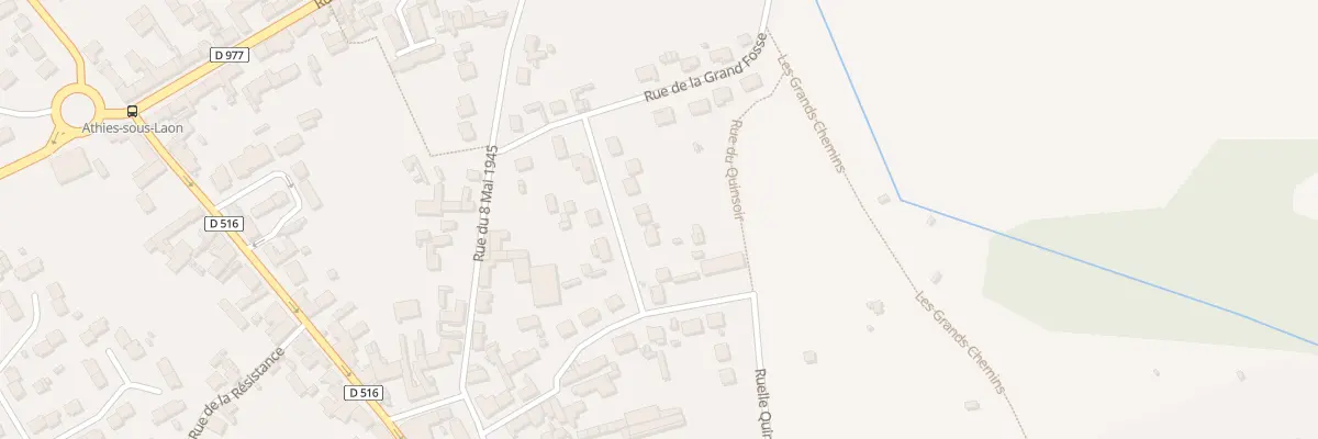 Plan du 20 Rue de la Paix à Athies-sous-Laon