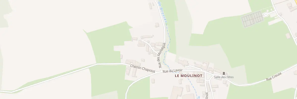 Plan du 3 Imp de la Barnouillerie à Brosses
