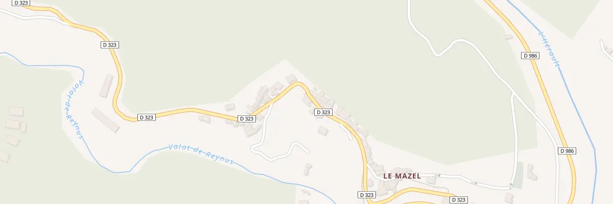 Plan du 5190 Mazel à Val-d’Aigoual