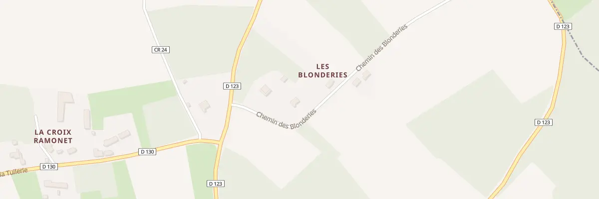 Plan du 3 Che des Blonderies à Merry-sur-Yonne