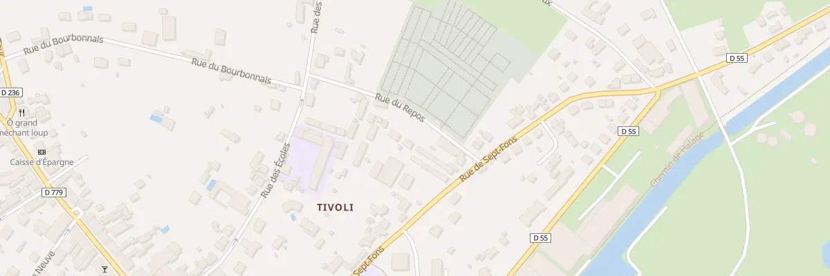 Plan du 146 Rue du Repos à Dompierre-sur-Besbre