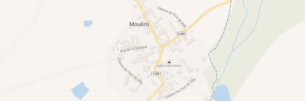 Plan du 1B Rue de la Fontaine à Moulins