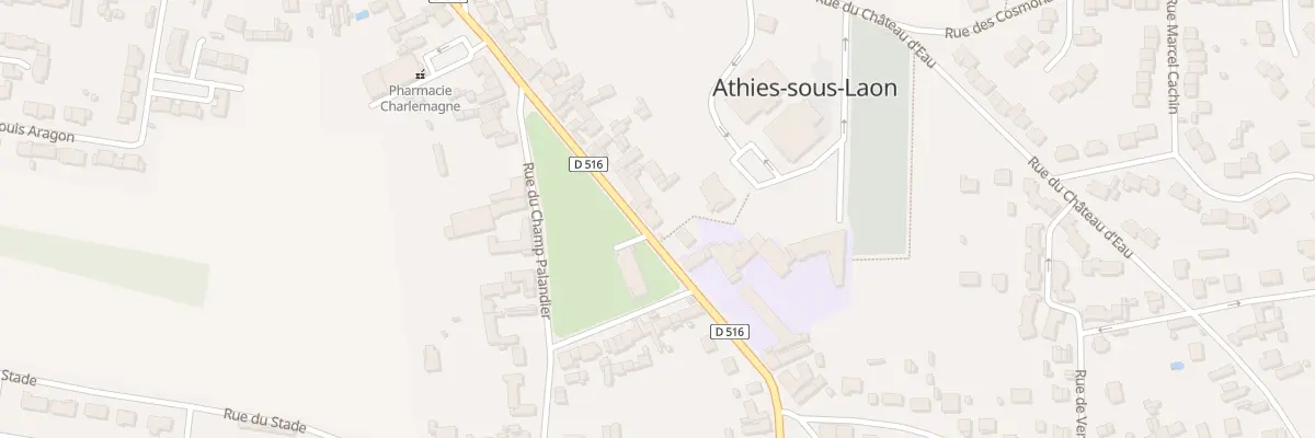 Plan du 67 Rue des Ecoles à Athies-sous-Laon