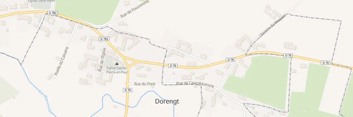 Plan du 6 Che de la Veuve Turquin à La Neuville-lès-Dorengt